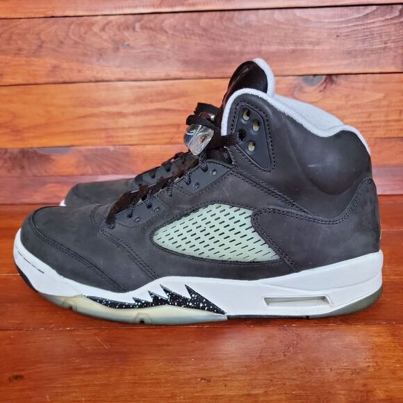 Jordan Other - Nike Air Jordan 5 Shoes Moonlight Oreo Men 9.5 Retro Black Sneakers CT4838-011